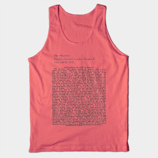 Hot  Summers Tank Top by HRNDZ